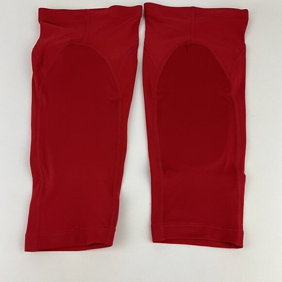 Nike NBA Issued Hyperstrong Padded Knee Sleeves Mens SizeS/M Red CT3877 - Picture 2 of 3